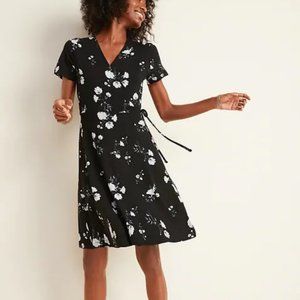 NWOT Old Navy Jersey-Knit Wrap-Front Dress XXL